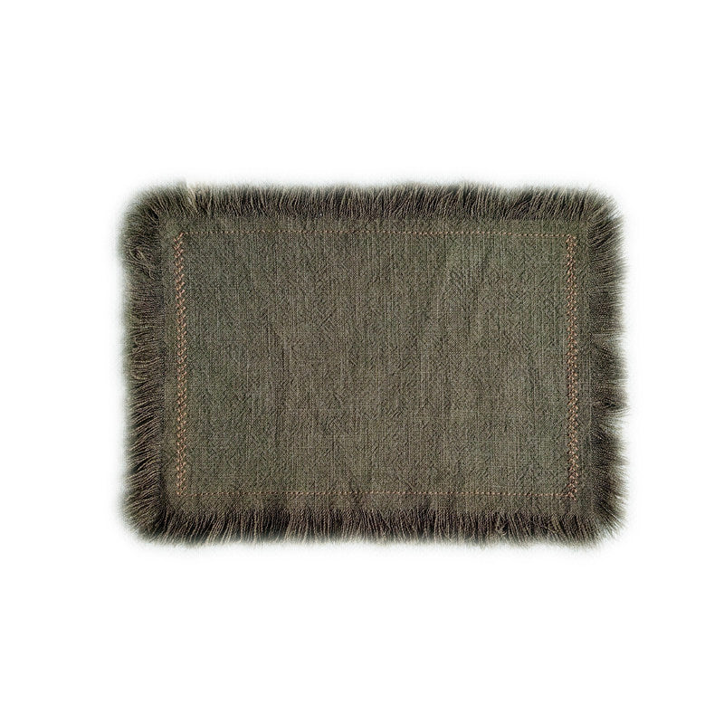 Large Embroidered Heat-Resistant Coaster and Placemat