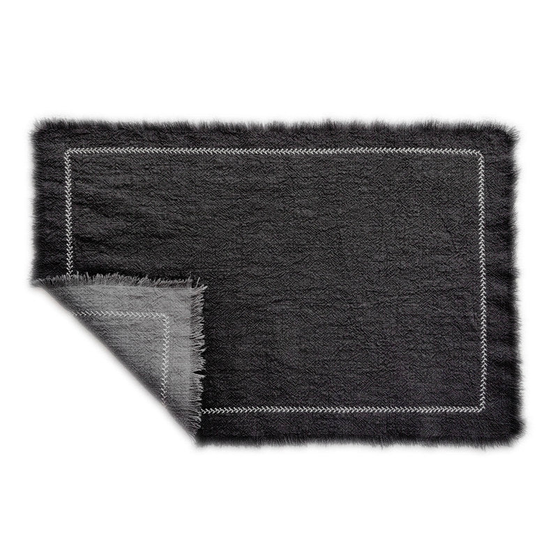 Omkeerbare Extra Dikke Hittebestendige Rami-Katoenen Placemat
