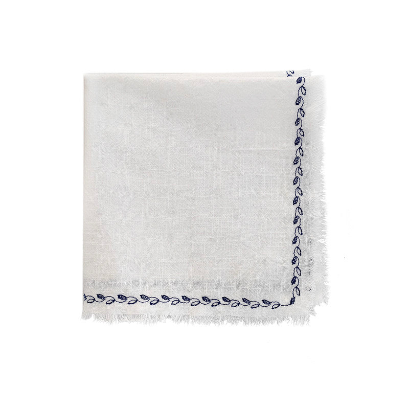 Textured Thick Ramie-Cotton Napkin in Solid Color